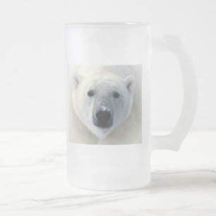 Polar Bear Mattglas Bierglas