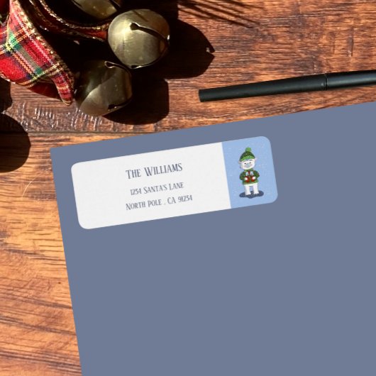 Polar Bear mit Geschenkgutschein Rücksendeadresse 