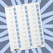 Polar Bear mit Geschenkgutschein Rücksendeadresse 