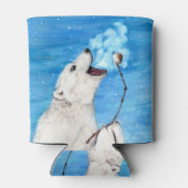 Polar Bear mit Toasta Marshmallow Dosenkühler (Rückseite)