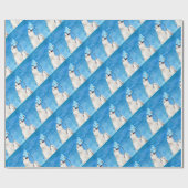 Polar Bear mit Toasta Marshmallow Geschenkpapier (Flach)