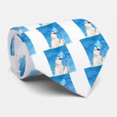 Polar Bear mit Toasta Marshmallow Krawatte (Gerollt)