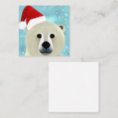 Polar Bear Mitteilungskarte (Vorne/Hinten)