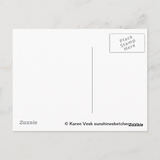 Polar Bear Moon Weihnachtsfeiertag Postkarte (Rückseite)