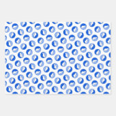 Polar Bear Mother and Cub Painting Wildlife Art Geschenkpapier Set (Vorderseite 2)