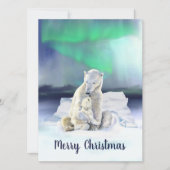 Polar Bear Mother & Baby (Vorderseite)