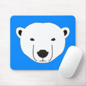 Polar Bear Mousepad (Mit Mouse)