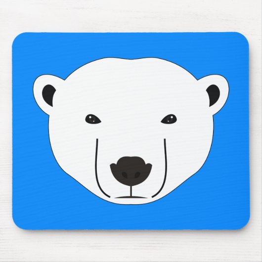 Polar Bear Mousepad (Vorne)