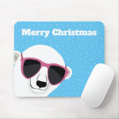 Polar Bear Mousepad (Mit Mouse)