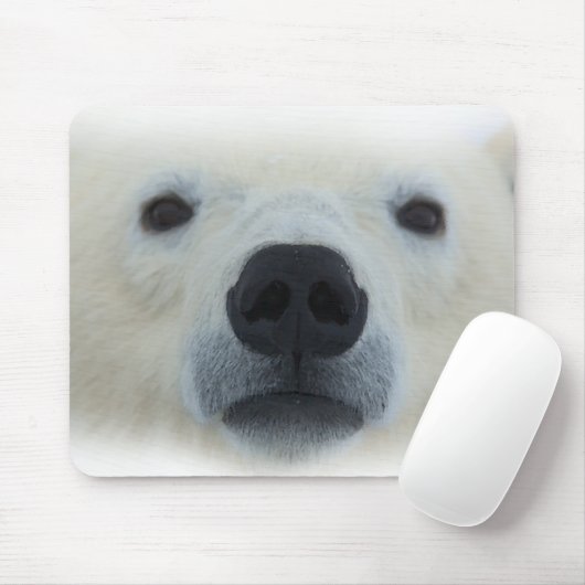 Polar Bear Mousepad (Mit Mouse)