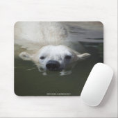 Polar Bear Mousepad (Mit Mouse)