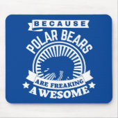 Polar Bear Mousepad (Vorne)