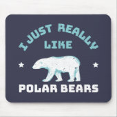 Polar Bear Mousepad (Vorne)
