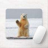 Polar Bear Mousepad (Mit Mouse)