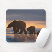Polar Bear Mousepad (Mit Mouse)