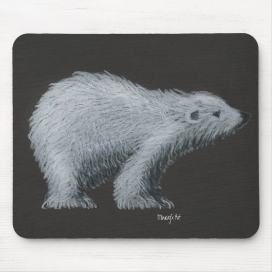 Polar Bear Mousepad - Maßgeschneiderte (Vorne)