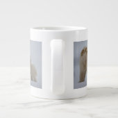 Polar Bear Mutter mit Cube Jumbo-Tasse (Rückseite)
