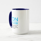 Polar Bear & Northern Lights Tasse (Vorderseite Links)
