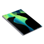 Polar Bear Notebook Native Art Bear Art Notebook Notizblock (Rechte Seite)