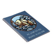 Polar Bear Notebook Native Art Bear Art Notebook Notizblock (Rechte Seite)