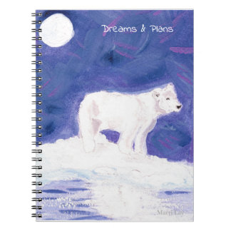 Polar Bear Notebook Notizblock
