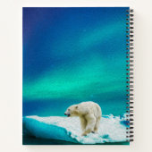 Polar Bear - Notebook Notizblock (Rückseite)