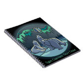 Polar Bear Notebook Personalisiert Bear Art Notebo Notizblock (Rechte Seite)
