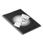 Polar Bear Notebook Personalisiert Bear Art Notebo Notizblock (Rechte Seite)