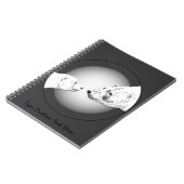 Polar Bear Notebook Personalisiert Bear Art Notebo Notizblock (Linke Seite)