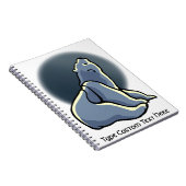 Polar Bear Notebook personalize Baby Bear Notebook Notizblock (Rechte Seite)