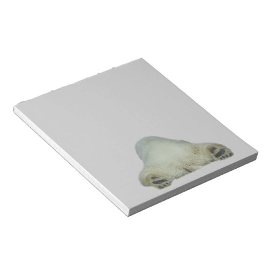 Polar Bear Notepad Notizblock (angewinkelt)