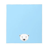 Polar Bear Notizblock (Vorderseite)
