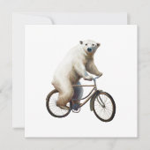 Polar Bear on Bicycle (Vorderseite)