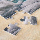 Polar Bear on Blue Iceberg in Arctic Svalbard Puzzle (Seite)