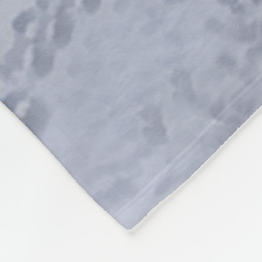 Polar Bear on Ice Painting - Original Wildlife Art Fleecedecke (Ecke)