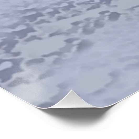 Polar Bear on Ice Painting - Original Wildlife Art Poster (Ecke)