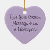 Polar Bear Ornament Mother Baby Personalisiert Gif (Hinten)