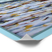 Polar Bear Painting Art Print Wildlife Wohngestalt Poster (Ecke)