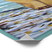 Polar Bear Painting Poster Wildlife Wohngestaltung (Ecke)