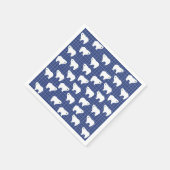 Polar Bear Paper Napkins Serviette (Ecke)