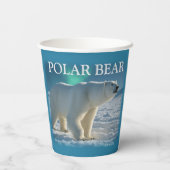 POLAR BEAR PAPPBECHER (Rückseite)