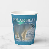 POLAR BEAR PAPPBECHER (Vorderseite)