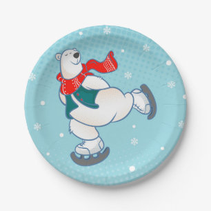 Polar Bear Pappteller