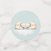 Polar Bear Party Confetti Konfetti (Klein Vorderseite)