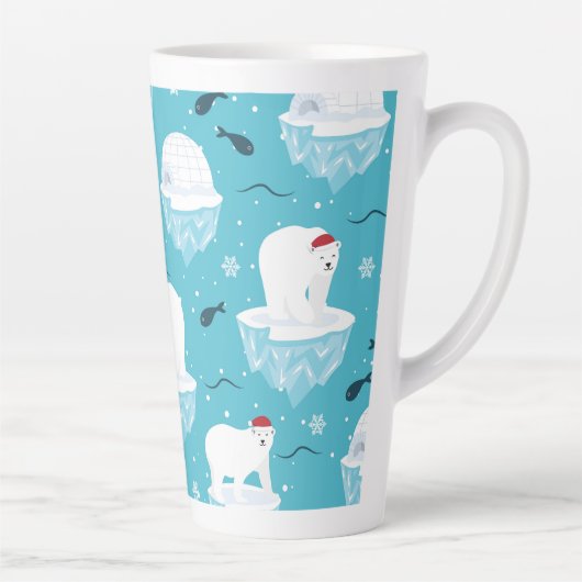 Polar Bear Party Milchtasse (Rechts)