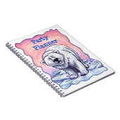 Polar Bear Party Planner Notebook Notizblock (Rechte Seite)