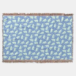 Polar Bear Pattern Decke