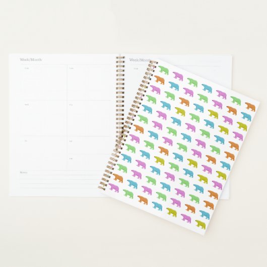 Polar Bear Pattern Planner Planer (Anzeige)