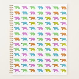 Polar Bear Pattern Planner Planer