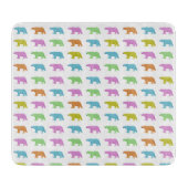 Polar Bear Pattern Schneidebrett (Vorderseite)